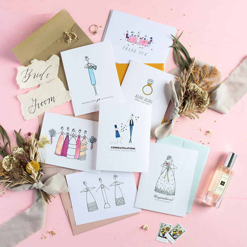 "BRIDE TO BE" CONGRATULATIONS CARD