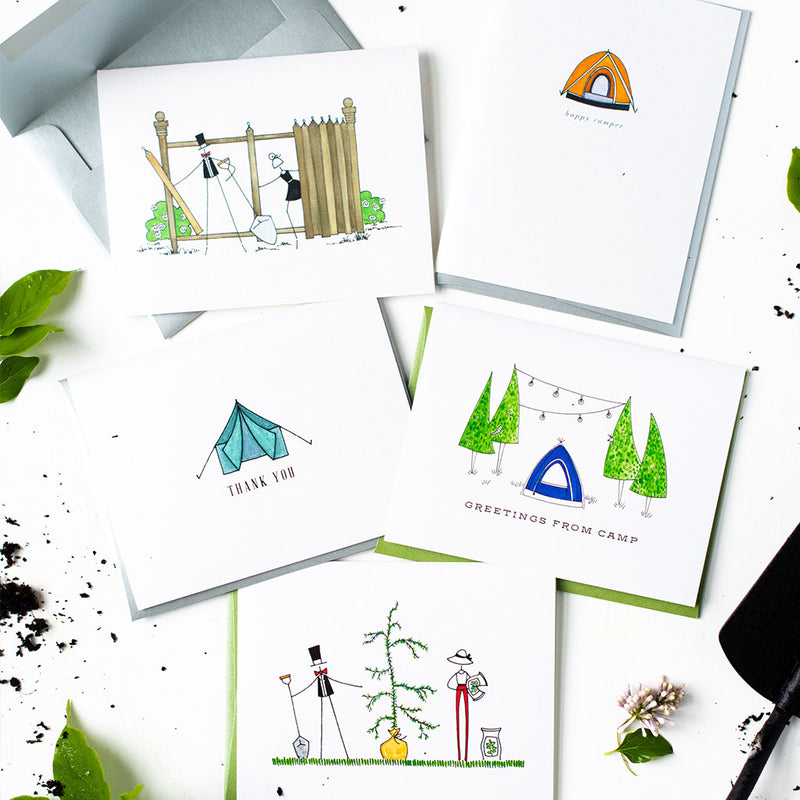 "PLANTING" BLANK CARD