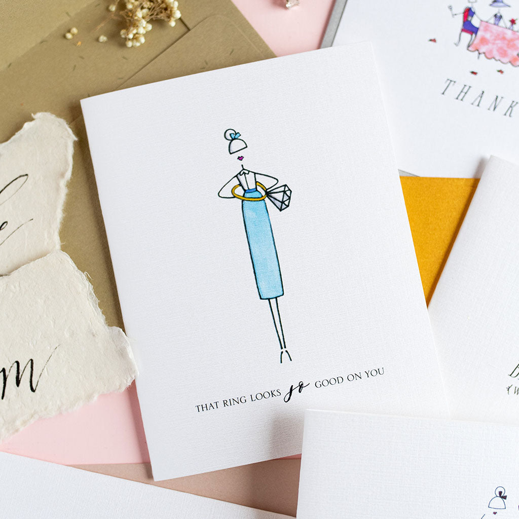 "THAT RING" CONGRATULATIONS CARD