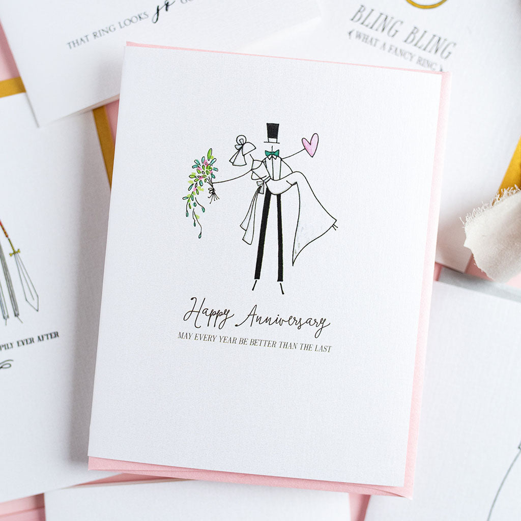 "EVERY YEAR" ANNIVERSARY CARD