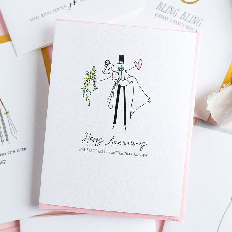 "EVERY YEAR" ANNIVERSARY CARD