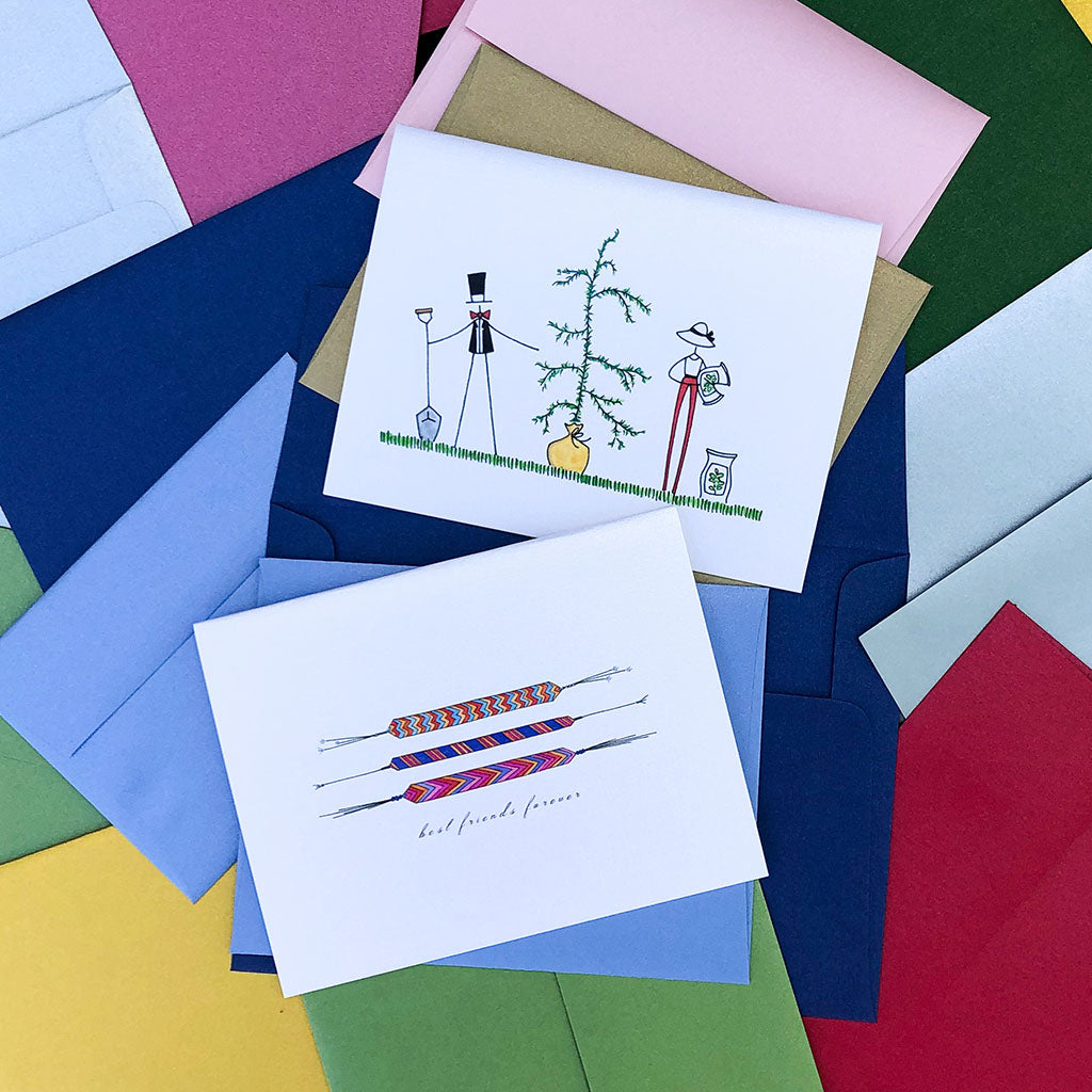 "PLANTING" BLANK CARD