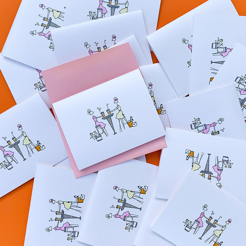 "COFFEE DATE" BLANK CARD