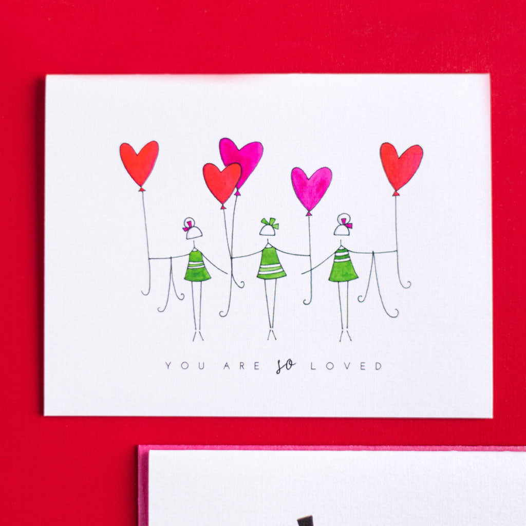 "SO LOVED" LOVE CARD