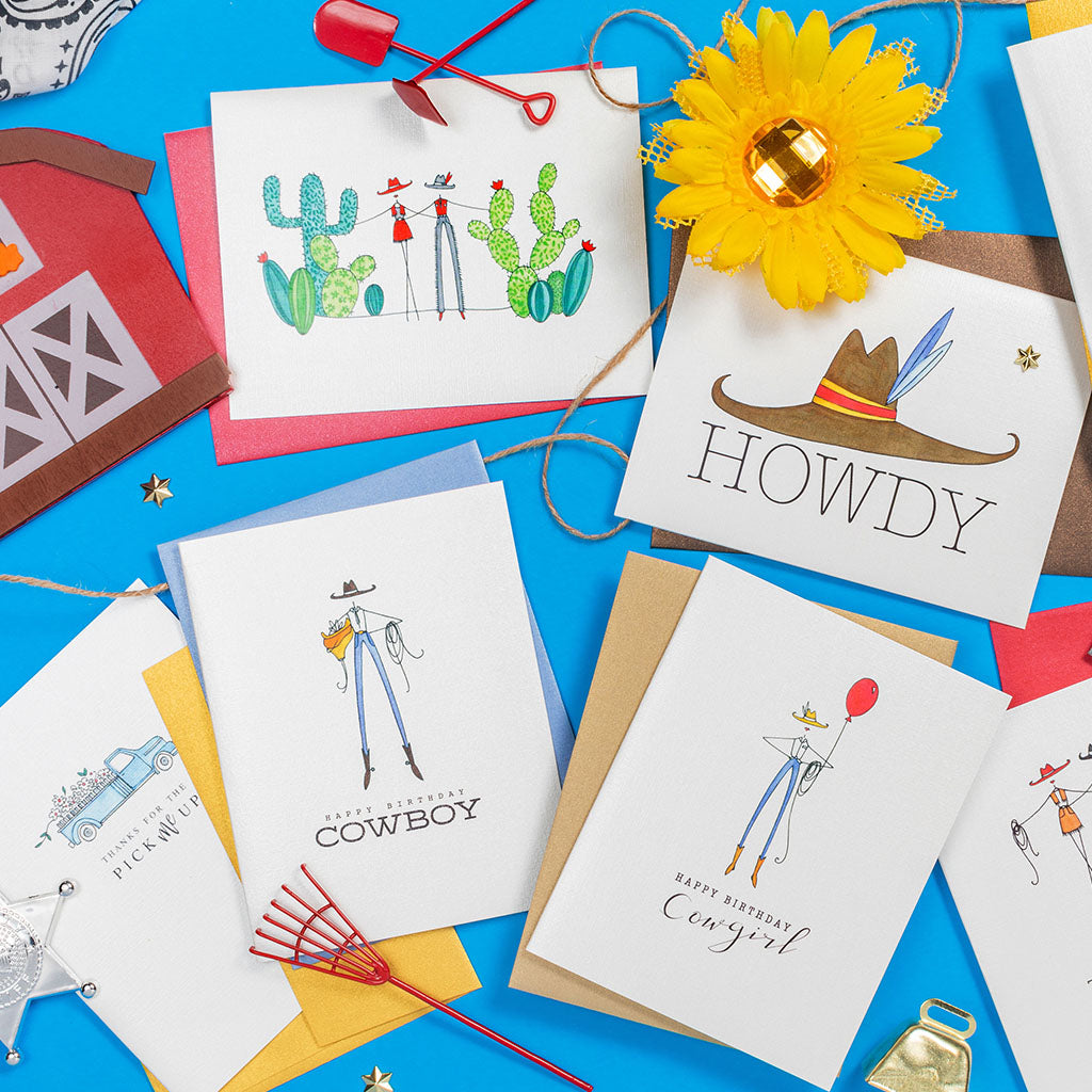 "HOWDY" ANYTIME CARD