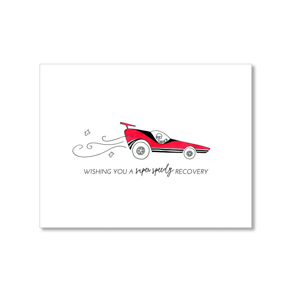 "SPEEDY RECOVERY" GET WELL CARD