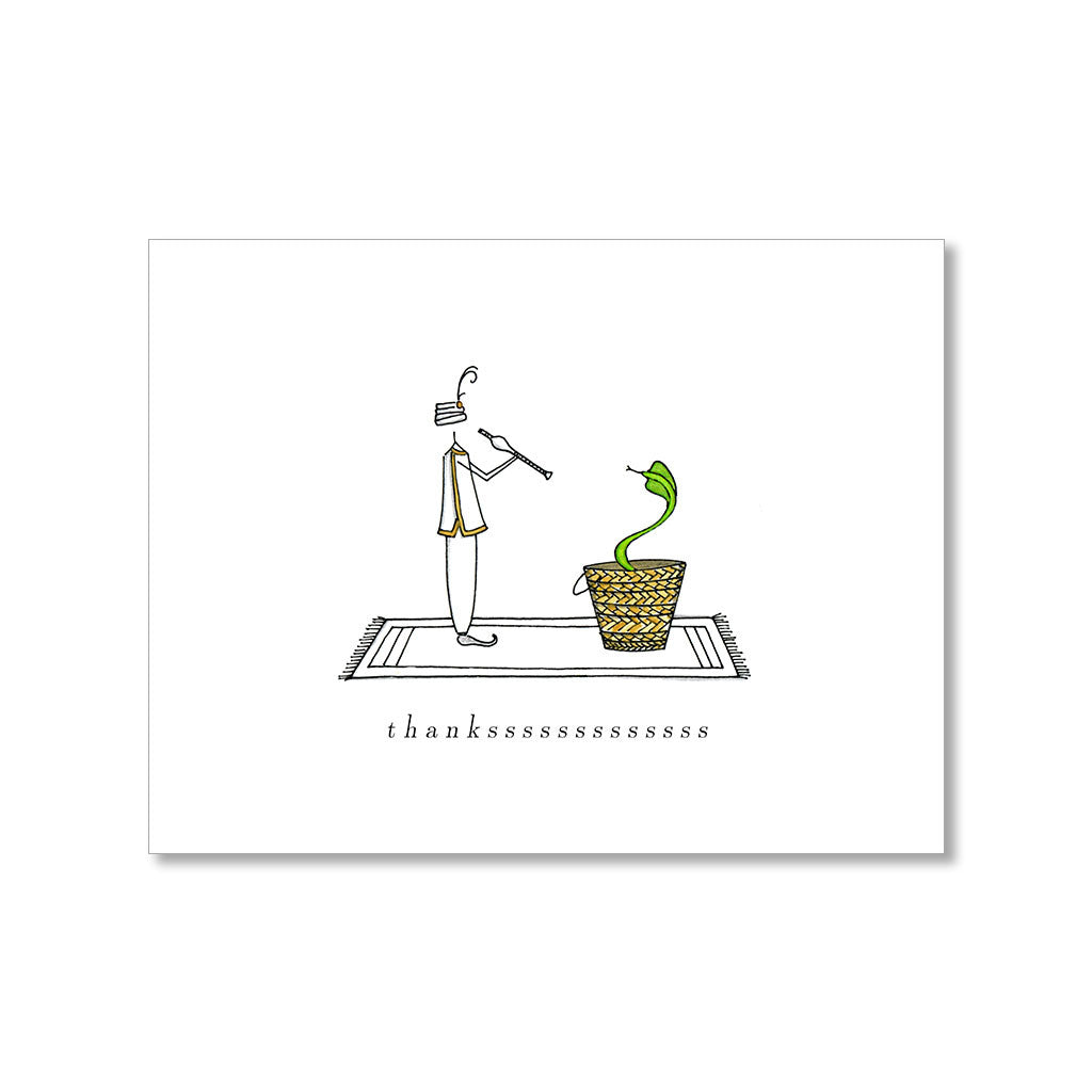 "CHARMED" THANK YOU CARD