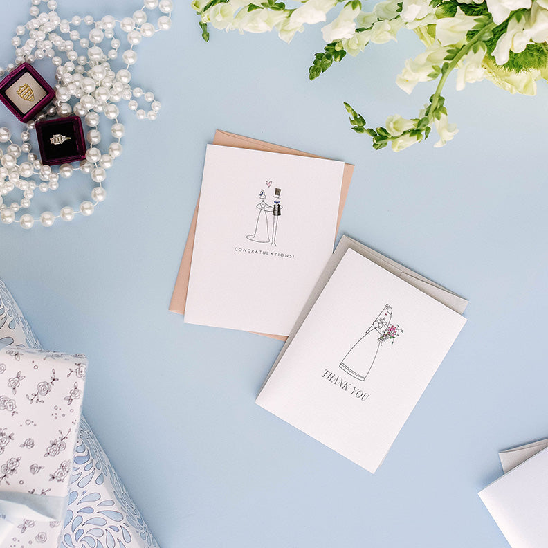 "MR. & MRS." CONGRATULATIONS CARD