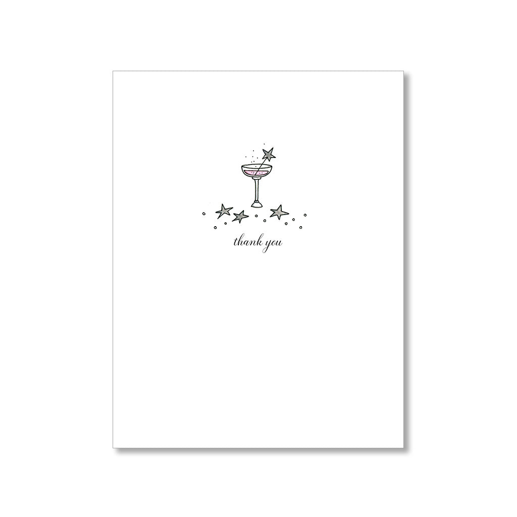 "COUPE" THANK YOU CARD