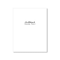 "FOR ALL THAT YOU DO" THANK YOU CARD