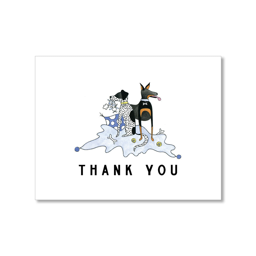 "CHARLIE & LILLY" THANK YOU CARD
