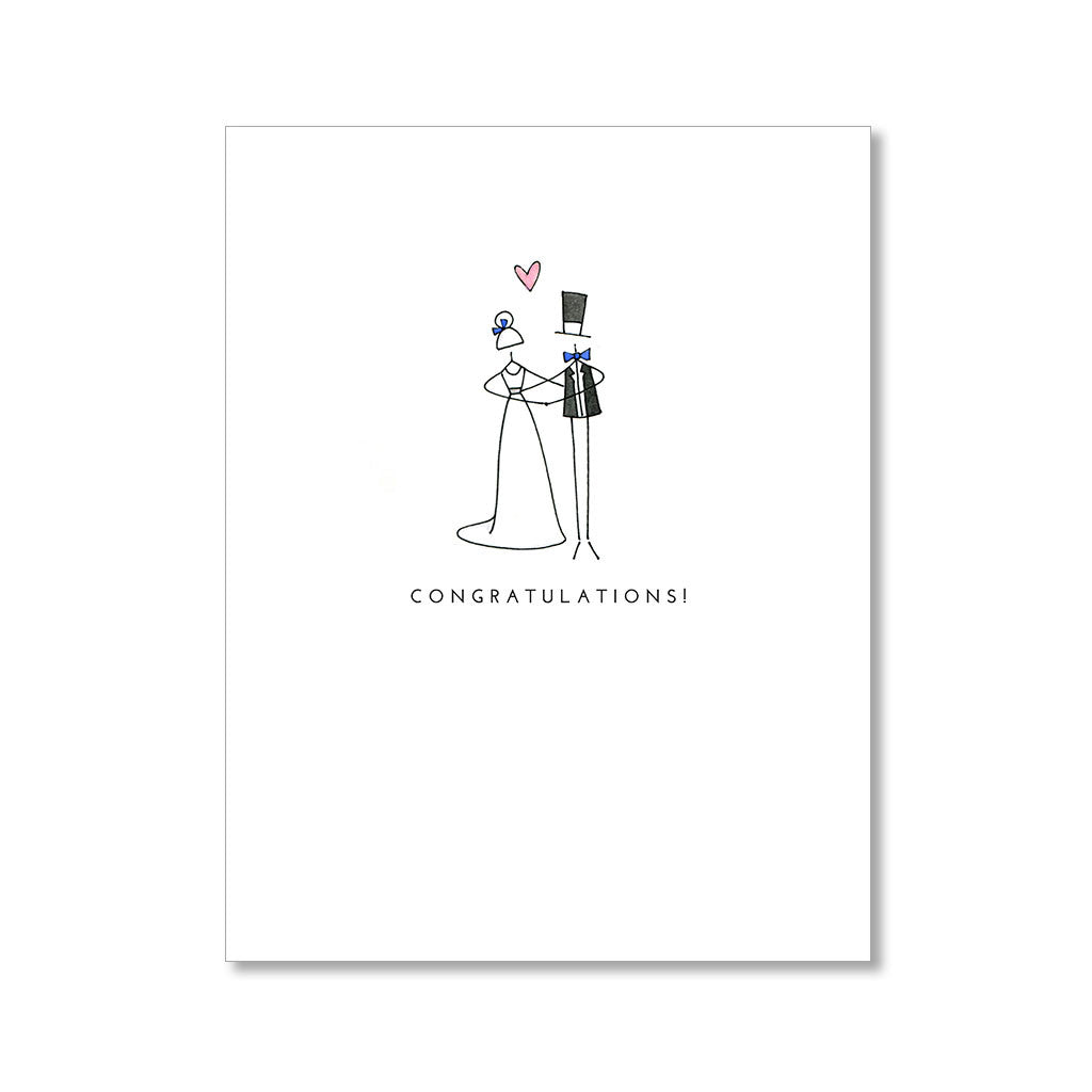 "MR. & MRS." CONGRATULATIONS CARD