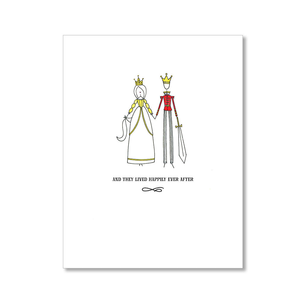 "HAPPILY EVER AFTER" COUPLES' CARD