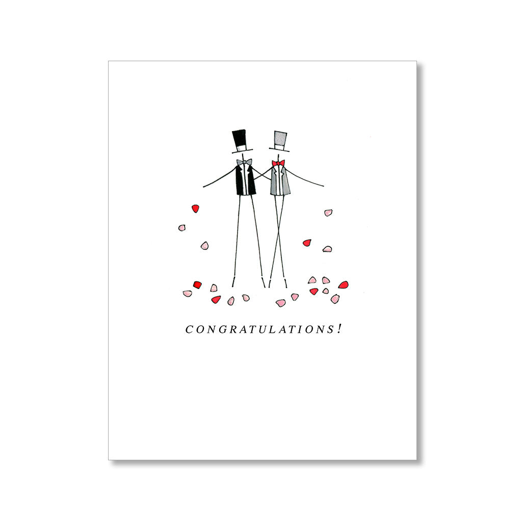 "MR. & MR." CONGRATULATIONS CARD