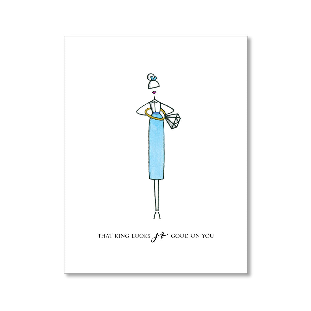 "THAT RING" CONGRATULATIONS CARD