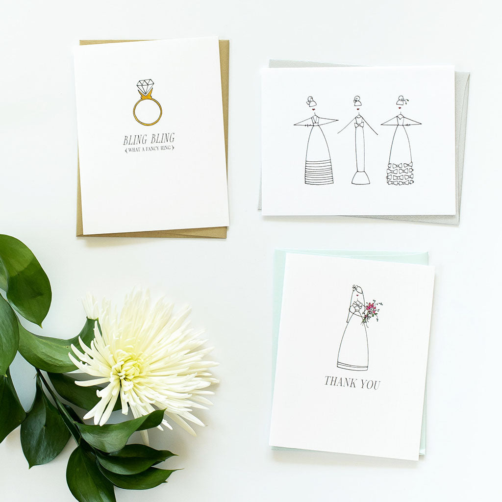 "BLING BLING" CONGRATULATIONS CARD