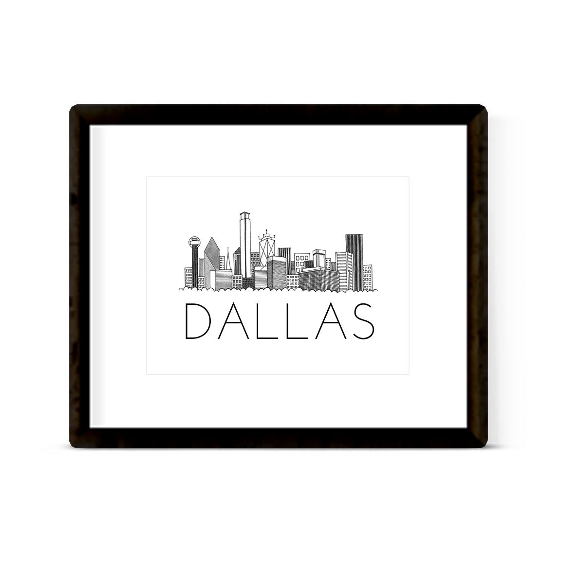 "DALLAS" Skyline