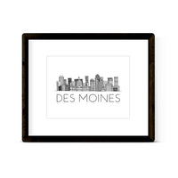 "DES MOINES" Skyline