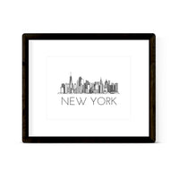 "NEW YORK" Skyline