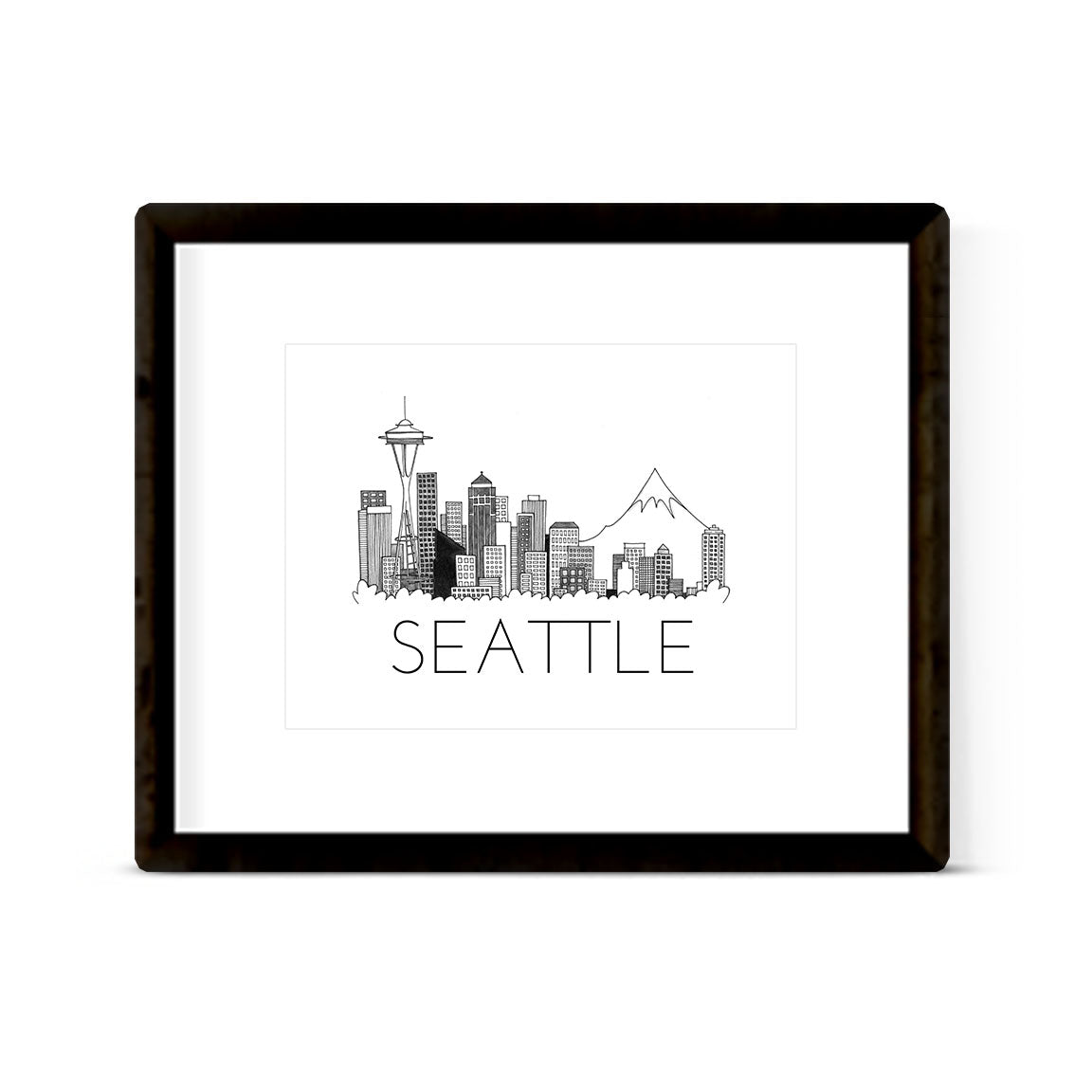 "SEATTLE" Skyline