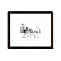 "SEATTLE" Skyline