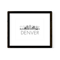 "DENVER" Skyline