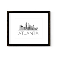 "ATLANTA" Skyline
