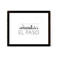 "EL PASO" Skyline