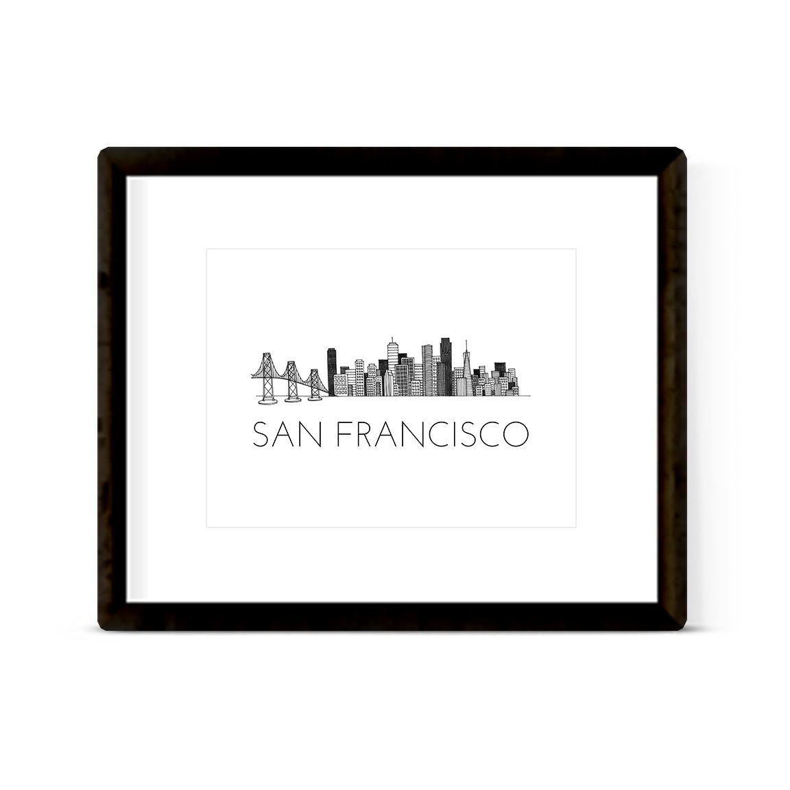 "SAN FRANCISCO" Skyline