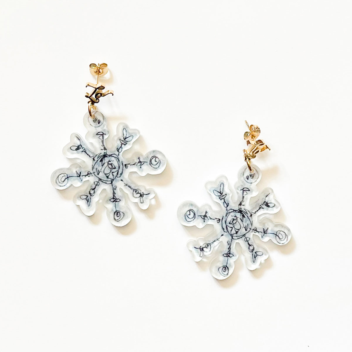 SNOWFLAKE EARRINGS