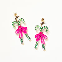 CANDY CANE EARRINGS