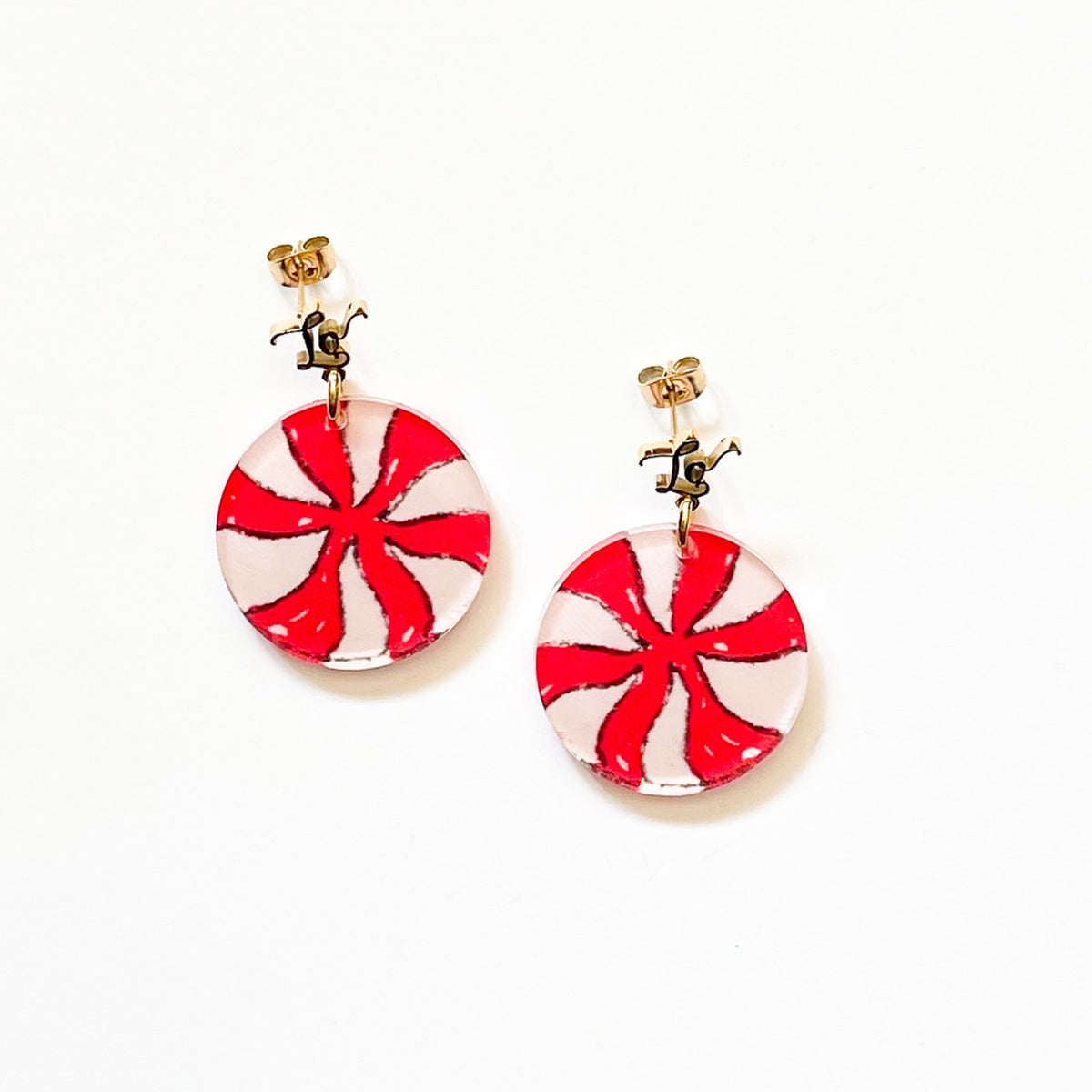 PEPPERMINT EARRINGS