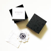 "JULIE" FLORAL COASTER SET