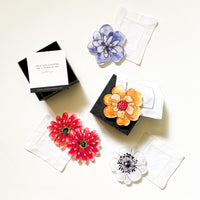 "JULIE" FLORAL COASTER SET