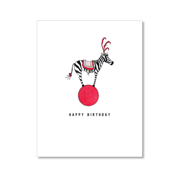 "STRIPES" BIRTHDAY CARD