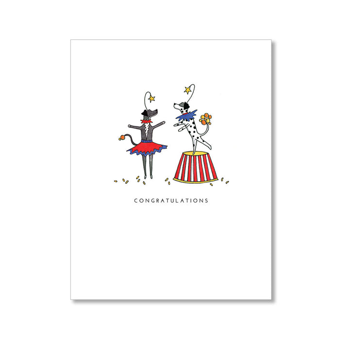 "THE PERFORMANCE" CONGRATULATIONS CARD