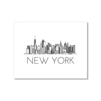 "NEW YORK" Skyline