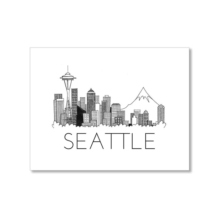 "SEATTLE" Skyline