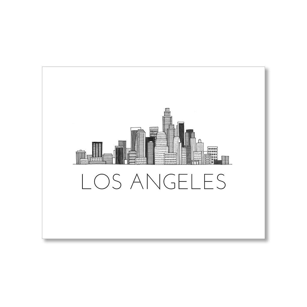 "LOS ANGELES" Skyline