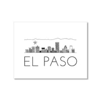"EL PASO" Skyline