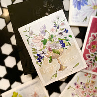 "FLORALS" STATIONERY SET