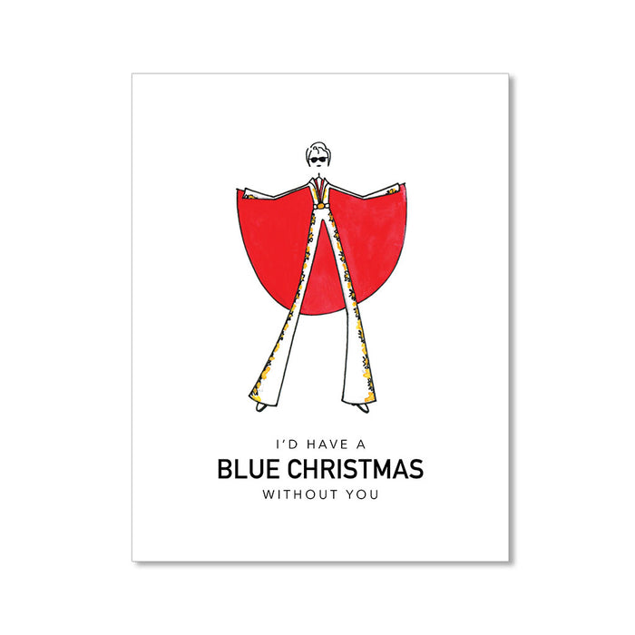 "ELVIS" HOLIDAY CARD