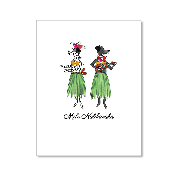 "MELE KALIKIMAKA" HOLIDAY CARD