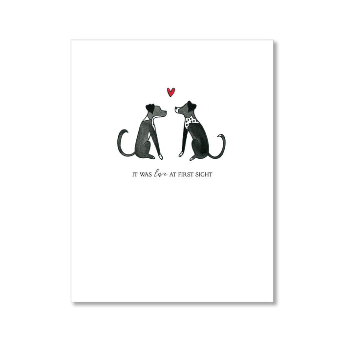 "FIRST SIGHT" LOVE CARD