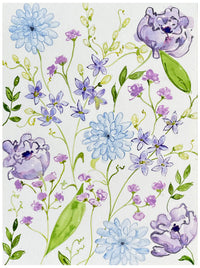"LAVENDER FLOWERS" ORIGINAL WATERCOLOR