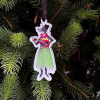 IMPERFECT "MELE KALIKIMAKA" Acrylic Ornament