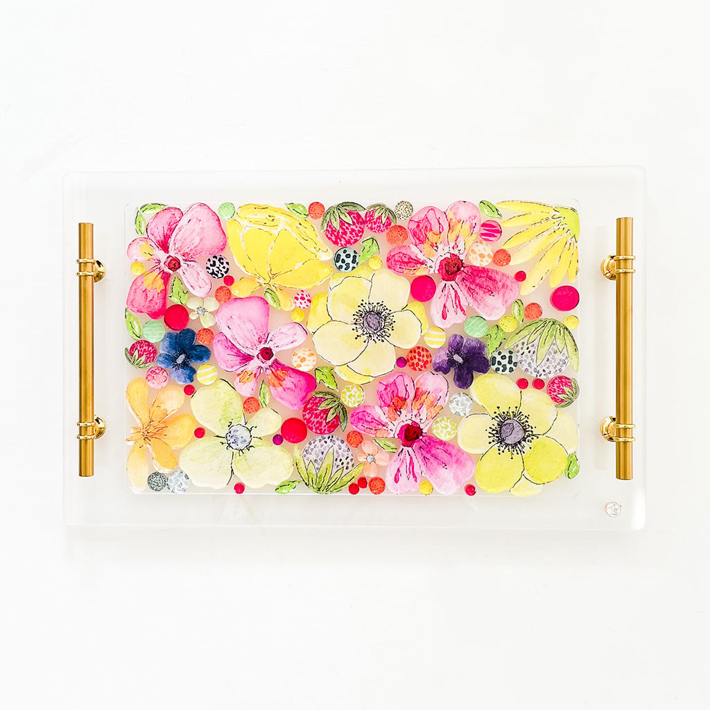 THE OBSESSION Acrylic Tray: LENA