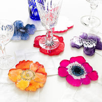 "HALEY" FLORAL COASTER SET