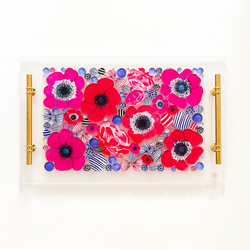 THE OBSESSION Acrylic Tray: PATRIOTIC ANN