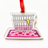 "WHIMSICAL CRIB" Acrylic Ornament